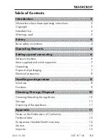 Preview for 4 page of Silvercrest IAN 285279 Operating Instructions Manual