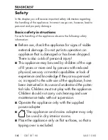 Preview for 7 page of Silvercrest IAN 285279 Operating Instructions Manual