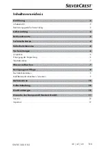 Предварительный просмотр 4 страницы Silvercrest IAN 285551 Operating Instructions Manual