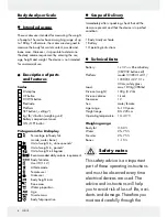 Preview for 6 page of Silvercrest IAN103803 Operation Manual