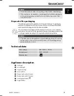 Preview for 9 page of Silvercrest IONIC HAIRDRYER SHTR 2200 A1 Operation And Safety Notes