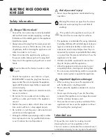 Preview for 4 page of Silvercrest KH 1558 Operating Instructions Manual