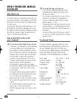 Preview for 4 page of Silvercrest KH 2329 Operating Instructions Manual