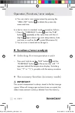 Preview for 22 page of Silvercrest KH 8105 Operation And Safety Notes