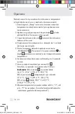 Preview for 76 page of Silvercrest KH 8105 Operation And Safety Notes