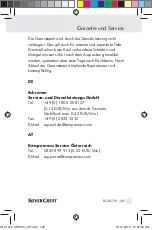 Preview for 181 page of Silvercrest KH 8105 Operation And Safety Notes