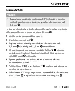 Preview for 204 page of Silvercrest M SLM 5 A1 Quick Start Manual