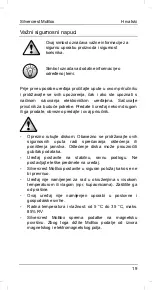 Preview for 20 page of Silvercrest MoBox 500 User Manual And Service Information