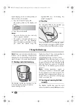 Предварительный просмотр 12 страницы Silvercrest MONSIEUR CUISINE SKMH 1100 A1 Operating Instructions Manual