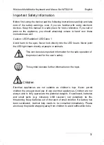 Preview for 6 page of Silvercrest MTS 2218 User Manual And Service Information