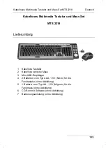 Preview for 104 page of Silvercrest MTS 2218 User Manual And Service Information