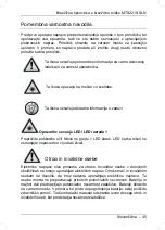 Preview for 46 page of Silvercrest MTS2219-SLN User Manual And Service Information