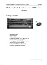 Preview for 2 page of Silvercrest MTS2220 User'S Manual And Service Information