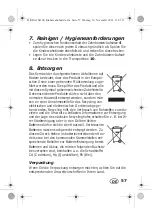 Preview for 59 page of Silvercrest NKZ 2 A1 Operating Instructions Manual