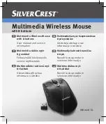 Silvercrest OM1008-SL User Manual preview