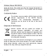 Предварительный просмотр 12 страницы Silvercrest OM1008-SL User Manual