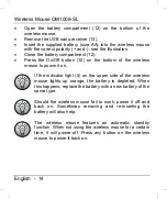 Предварительный просмотр 16 страницы Silvercrest OM1008-SL User Manual