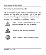 Предварительный просмотр 78 страницы Silvercrest OM1008-SL User Manual