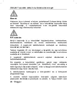 Preview for 49 page of Silvercrest OML807 User Manual And Service Information