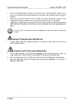 Preview for 7 page of Silvercrest PMR-1200 User Manual And Service Information