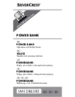 Silvercrest POWER BANK Operation And Safety Notes preview