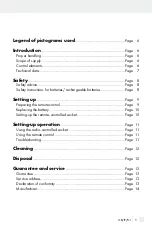 Preview for 5 page of Silvercrest RC DP3 4001-A GB 3726 Operation And Safety Notes