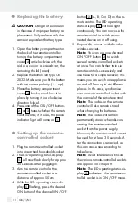 Preview for 10 page of Silvercrest RC DP3 4001-A GB 3726 Operation And Safety Notes