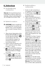 Preview for 20 page of Silvercrest RC DP3 4001-A GB 3726 Operation And Safety Notes