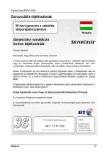 Предварительный просмотр 79 страницы Silvercrest RFH 2401 User Manual And Service Information