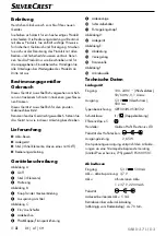 Preview for 5 page of Silvercrest SABD 3.7 LI D3 Operating Instruction