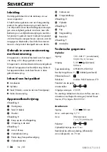 Preview for 29 page of Silvercrest SABD 3.7 LI D3 Operating Instruction