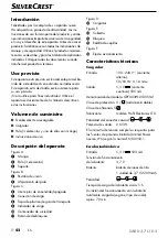 Preview for 45 page of Silvercrest SABD 3.7 LI D3 Operating Instruction