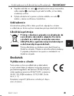 Preview for 83 page of Silvercrest SAD 12 A1 Operating Instructions Manual