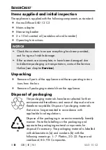 Preview for 11 page of Silvercrest SAD 12 C3 Operating Instructions Manual