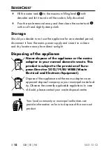 Preview for 15 page of Silvercrest SAD 12 C3 Operating Instructions Manual