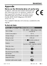 Preview for 16 page of Silvercrest SAD 12 C3 Operating Instructions Manual