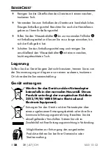 Preview for 31 page of Silvercrest SAD 12 C3 Operating Instructions Manual