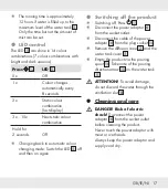 Preview for 17 page of Silvercrest SADH A1 Operation And Safety Notes