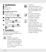 Preview for 36 page of Silvercrest SADH A1 Operation And Safety Notes