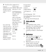 Preview for 65 page of Silvercrest SADH A1 Operation And Safety Notes