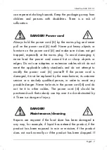 Preview for 9 page of Silvercrest SAS 120 C1 Operating Instructions Manual