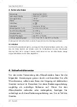 Preview for 24 page of Silvercrest SAS 120 C1 Operating Instructions Manual