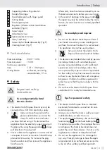 Предварительный просмотр 31 страницы Silvercrest SAS 150 A1 Operation And Safety Notes