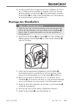 Preview for 10 page of Silvercrest SAS 7.4 LI B2 Operating Instructions Manual