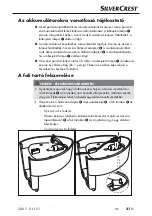 Предварительный просмотр 24 страницы Silvercrest SAS 7.4 LI C1 Operating Instructions Manual