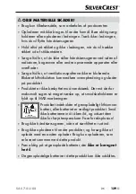 Preview for 142 page of Silvercrest SAS 7.4 LI D3 Operating Instructions And Safety Instructions