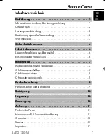 Preview for 4 page of Silvercrest SATO 120 A1 Operating Instructions Manual