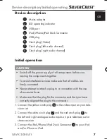 Preview for 9 page of Silvercrest SAVK 2000 A1 Operating Instructions Manual