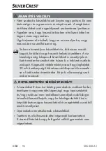 Preview for 21 page of Silvercrest SBC 240 A1 Operating Instructions Manual