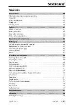 Предварительный просмотр 40 страницы Silvercrest SBDB 5 A1 Operating Instructions And Safety Instructions